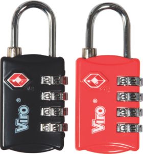Cadenas à combinaison TSA Viro