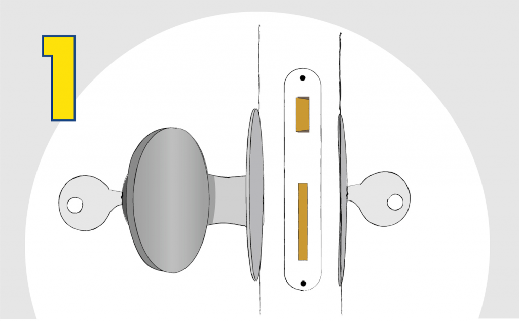 La clé ne tourne pas et la porte ne s'ouvre pas